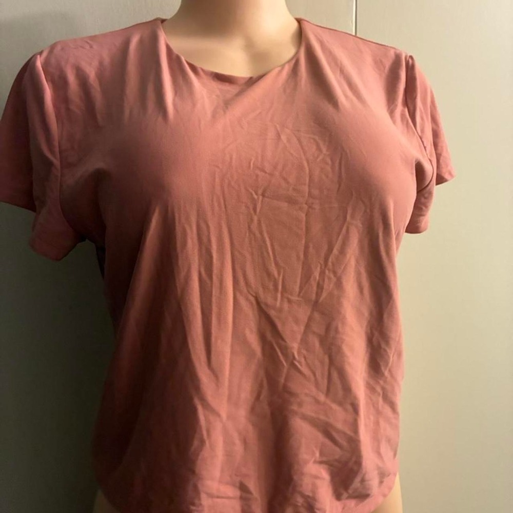 Wild Fable Top Womens XL Pink Excellent Short Sleeve Crewneck Basic Tee